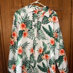 Floral Print Women's Top
